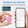 Android traceur tag,google tracker fonctionne avec l’app find hub (uniquement android),batterie remplaçable,ip67 imperméable,ble