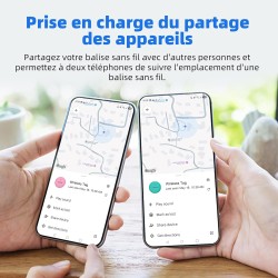 Android traceur tag,google tracker fonctionne avec l’app find hub (uniquement android),batterie remplaçable,ip67 imperméable,ble