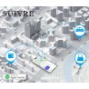 Wallet Tracker Card Compatible avec Apple Find My, Ultra-Mince Ricaricabile Localisateur de Portefeuille, Traqueur d'Objets pour
