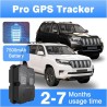 Traqueur GPS de véhicule Suivi en Temps réel Geo-Fence Suivi de 4G LTE, Longue durée de Vie de la Batterie 2-7 Mois, Distance il