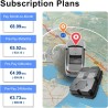 Traqueur GPS de véhicule Suivi en Temps réel Geo-Fence Suivi de 4G LTE, Longue durée de Vie de la Batterie 2-7 Mois, Distance il