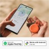 Chipolo loop - tracker bleutooth rechargeable pour clés et sacs, compatible apple localiser ou google, fais sonner ton téléphone