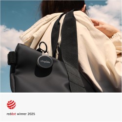 Chipolo loop - tracker bleutooth rechargeable pour clés et sacs, compatible apple localiser ou google, fais sonner ton téléphone