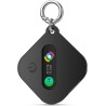 Smart tag localisateur de clés compatible avec ios find my app ou android find hub app traceur tag ip67 étanche cr2032 batterie 