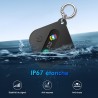 Smart tag localisateur de clés compatible avec ios find my app ou android find hub app traceur tag ip67 étanche cr2032 batterie 