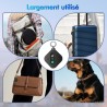 Smart tag localisateur de clés compatible avec ios find my app ou android find hub app traceur tag ip67 étanche cr2032 batterie 