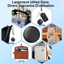 Traceur gps pour véhicules, nouveau traceur localisateur d’objets bleutooth, compatible avec l’app google find hub (uniquement a