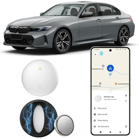 Tag gps android traceur, nouveau traceur gps pour véhicules, compatible avec l'application google find hub device (android uniqu