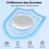 Tag gps android traceur, nouveau traceur gps pour véhicules, compatible avec l'application google find hub device (android uniqu