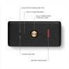 Marshall emberton iii enceintes bleutooth portables, sans fil, ip67 résistant à la poussière et à l'eau, plus de 32 heures de le