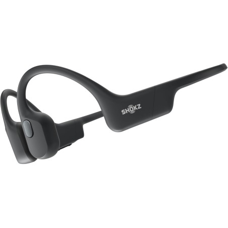 Shokz openrun casque à conduction osseuse, écouteurs bleutooth oreilles libres pour le sport avec micro, casque sans fil étanche