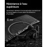 Shokz openrun casque à conduction osseuse, écouteurs bleutooth oreilles libres pour le sport avec micro, casque sans fil étanche