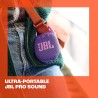 Jbl clip 5, enceinte bleutooth ultra-portable, mousqueton intégré, son jbl pro, basses percutantes, 12 heures d'autonomie, fonct