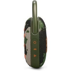 Jbl clip 5,enceinte bleutooth ultra-portable, mousqueton intégré,jbl pro,basses percutantes,12 heures d'autonomie,fonction playt