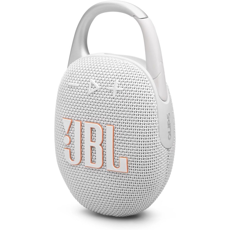 Jbl clip 5, enceinte bleutooth ultra-portable, mousqueton intégré, son jbl pro, basses percutantes, 12 heures d'autonomie, fonct