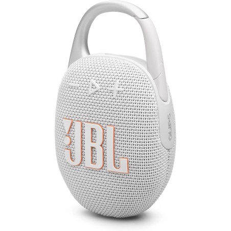 Jbl clip 5, enceinte bleutooth ultra-portable, mousqueton intégré, son jbl pro, basses percutantes, 12 heures d'autonomie, fonct
