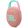 Jbl clip 5, enceinte bleutooth ultra-portable, mousqueton intégré, son jbl pro, basses percutantes, 12 heures d'autonomie, fonct