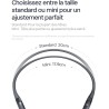 Shokz casque à conduction osseuse openrun pro 2 mini, écouteurs sans fil bleutooth 5.3, microphones réducteurs de bruit, étanché