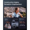 Shokz casque à conduction osseuse openrun pro 2 mini, écouteurs sans fil bleutooth 5.3, microphones réducteurs de bruit, étanché