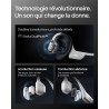 Shokz casque à conduction osseuse openrun pro 2, écouteurs sans fil bleutooth 5.3, microphones réducteurs de bruit, étanchéité i