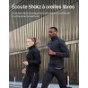 Shokz casque à conduction osseuse openrun pro 2, écouteurs sans fil bleutooth 5.3, microphones réducteurs de bruit, étanchéité i