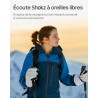 Shokz casque à conduction osseuse openrun pro 2, écouteurs sans fil bleutooth 5.3, microphones réducteurs de bruit, étanchéité i
