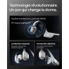 Shokz casque à conduction osseuse openrun pro 2 mini, écouteurs sans fil bleutooth 5.3, microphones réducteurs de bruit, étanché