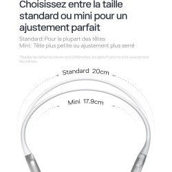 Shokz casque à conduction osseuse openrun pro 2 mini, écouteurs sans fil bleutooth 5.3, microphones réducteurs de bruit, étanché