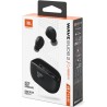 Jbl wave buds 2, écouteurs sans fil bleutooth, 40 h d'autonomie, son pure bass, technologie smart ambient, résistance à l'eau et