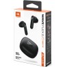 Jbl wave flex 2, écouteurs sans fil bleutooth, 40 h d'autonomie, son pure bass, technologie smart ambient, résistance à l'eau et