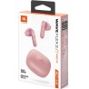 Jbl wave flex 2, écouteurs sans fil bleutooth, 40 h d'autonomie, son pure bass, technologie smart ambient, résistance à l'eau et