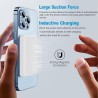 Batterie Externe 10000mAh pour Magsafe, Induction sans Fil Portable Charge Rapide Chargeur, Magnetique Power Bank pour iPhone 12