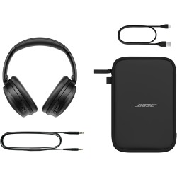 Bose quietcomfort sc headphones, casque sans fil immersif à réduction de bruit, casque supra-aural bleutooth avec micro intégré 