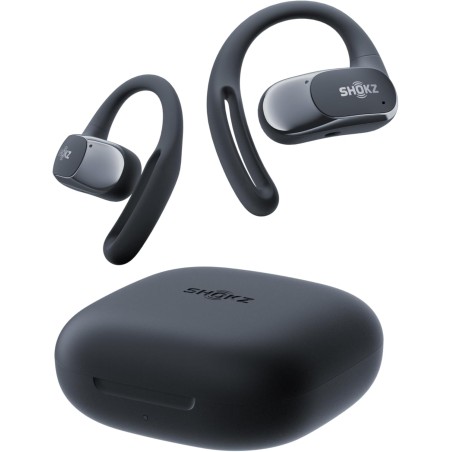 Shokz écouteurs à oreilles libres openfit air, casque bleutooth sans fil avec microphone, écouteurs avec crochet d'oreille air, 
