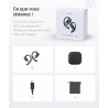Shokz écouteurs à oreilles libres openfit air, casque bleutooth sans fil avec microphone, écouteurs avec crochet d'oreille air, 