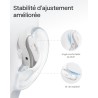 Shokz écouteurs à oreilles libres openfit air, casque bleutooth sans fil avec microphone, écouteurs avec crochet d'oreille air, 