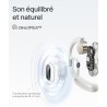 Shokz écouteurs à oreilles libres openfit air, casque bleutooth sans fil avec microphone, écouteurs avec crochet d'oreille air, 