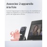 Shokz écouteurs à oreilles libres openfit air, casque bleutooth sans fil avec microphone, écouteurs avec crochet d'oreille air, 