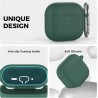 AhaStyle Coque AirPods 4 (2024) avec Kit Nettoyage Silicone Étui Protection pour AirPods 4ème Génération Anti-Rayures Housse pou