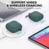 AhaStyle Coque AirPods 4 (2024) avec Kit Nettoyage Silicone Étui Protection pour AirPods 4ème Génération Anti-Rayures Housse pou