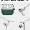 AhaStyle Coque AirPods Pro 3 (2025) avec Kit Nettoyage Silicone Étui Protection pour AirPods Pro 3ème Génération [avec Mousqueto