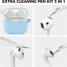 AhaStyle Coque AirPods 4 (2024) avec Kit Nettoyage Silicone Étui Protection pour AirPods 4ème Génération Anti-Rayures Housse pou