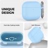 AhaStyle Coque AirPods 4 (2024) avec Kit Nettoyage Silicone Étui Protection pour AirPods 4ème Génération Anti-Rayures Housse pou