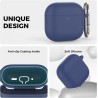 AhaStyle Coque AirPods 4 (2024) avec Kit Nettoyage Silicone Étui Protection pour AirPods 4ème Génération Anti-Rayures Housse pou