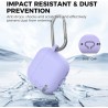 AhaStyle Coque AirPods 4 (2024) avec Kit Nettoyage Silicone Étui Protection pour AirPods 4ème Génération Anti-Rayures Housse pou