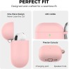 AhaStyle Coque AirPods 4 (2024) avec Kit Nettoyage Silicone Étui Protection pour AirPods 4ème Génération Anti-Rayures Housse pou