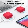 AhaStyle Coque AirPods 4 (2024) avec Kit Nettoyage Silicone Étui Protection pour AirPods 4ème Génération Anti-Rayures Housse pou