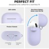 AhaStyle Coque AirPods 4 (2024) avec Kit Nettoyage Silicone Étui Protection pour AirPods 4ème Génération Anti-Rayures Housse pou