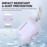 AhaStyle Coque AirPods 4 (2024) avec Kit Nettoyage Silicone Étui Protection pour AirPods 4ème Génération Anti-Rayures Housse pou