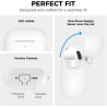 AhaStyle Coque AirPods 4 (2024) avec Kit Nettoyage Silicone Étui Protection pour AirPods 4ème Génération Anti-Rayures Housse pou